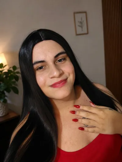 Chica trans coqueta, foto 2